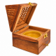 Handmade Wooden Dhoop Stick, Loban Sambrani Cup, Incense Cones Box Holder (Pyramid shaped) (₹240)